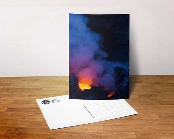 Postkarte - Vulkan